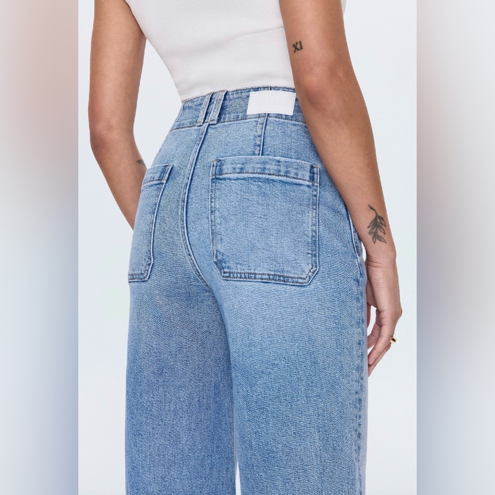 Pistola Lana High Rise Ultra Wide Leg Jean- in Terrace - Picture 2 of 2